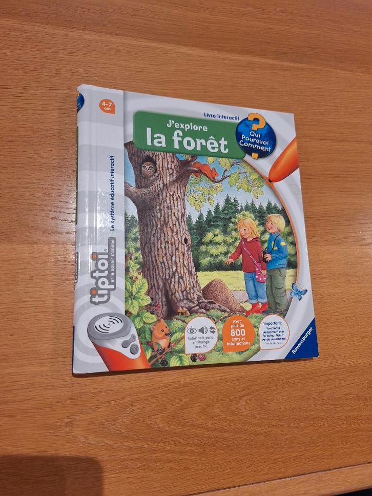 Tiptoi J'explore la forêt, Enfants & Bébés, Jouets | Éducatifs & Créatifs, Comme neuf, Langue et Lecture, Découverte, Sonore, Enlèvement ou Envoi