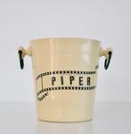 Vintage Piper ijsemmer metaal / Champagne Piper-Heidsieck, Verzamelen, Ophalen of Verzenden, Zo goed als nieuw, Gebruiksvoorwerp