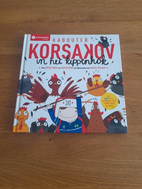 Philip Maes - Kabouter Korsakov in het kippenhok, Boeken, Kinderboeken | Jeugd | onder 10 jaar, Zo goed als nieuw, Sprookjes, Ophalen