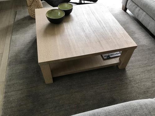 Salontafel, Huis en Inrichting, Tafels | Salontafels, Zo goed als nieuw, Vierkant, Eikenhout, Ophalen