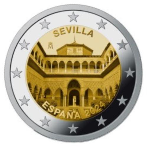 2 euro herdenkingsmunt Spanje 2024: Sevilla, Postzegels en Munten, Munten | Europa | Euromunten, Ophalen of Verzenden