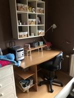 Mooie houten bureau, Huis en Inrichting, Bureaus, Ophalen, Zo goed als nieuw, Bureau