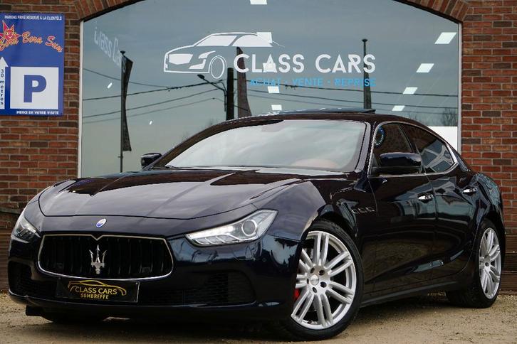 Maserati Ghibli 3.0 d Auto Cam Pdc Xenon Toit Ouvrant Carnet, Autos, Maserati, Entreprise, Achat, Ghibli, Toit ouvrant, Diesel