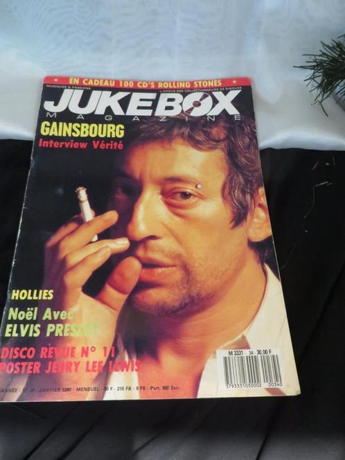 nostalgie! Magazine Juke-Box 1990, Collections, Posters & Affiches, Utilisé, Musique, A1 jusqu'à A3, Autres formes, Enlèvement ou Envoi