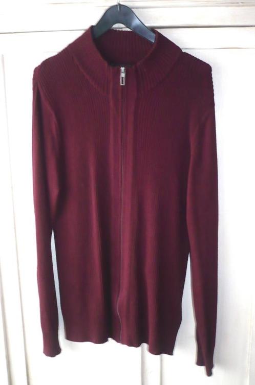 Nieuwe bordeaux herentrui - maat L, Kleding | Heren, Truien en Vesten, Nieuw, Maat 52/54 (L), Overige kleuren, Ophalen of Verzenden