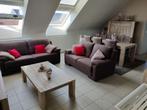 Complete zithoek: 3-zit – 2,5-zit – salontafel – TV-meubel, Ophalen, Zo goed als nieuw, Stof