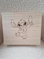 Houten doos met afbeelding Stitch, Ophalen of Verzenden, Nieuw