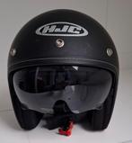 HJC Motorhelm met inklapbaar vizier. Maat L, Heren, Ophalen of Verzenden, L, Tweedehands
