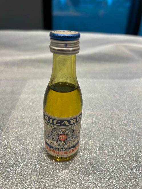 Miniatuur 2.3cl Ricard. Vol., Verzamelen, Merken en Reclamevoorwerpen