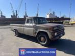 Chevrolet C20 pick-up | 1965 | Route 66 Auctions, Auto's, Chevrolet, Zwart, Bedrijf, Handgeschakeld