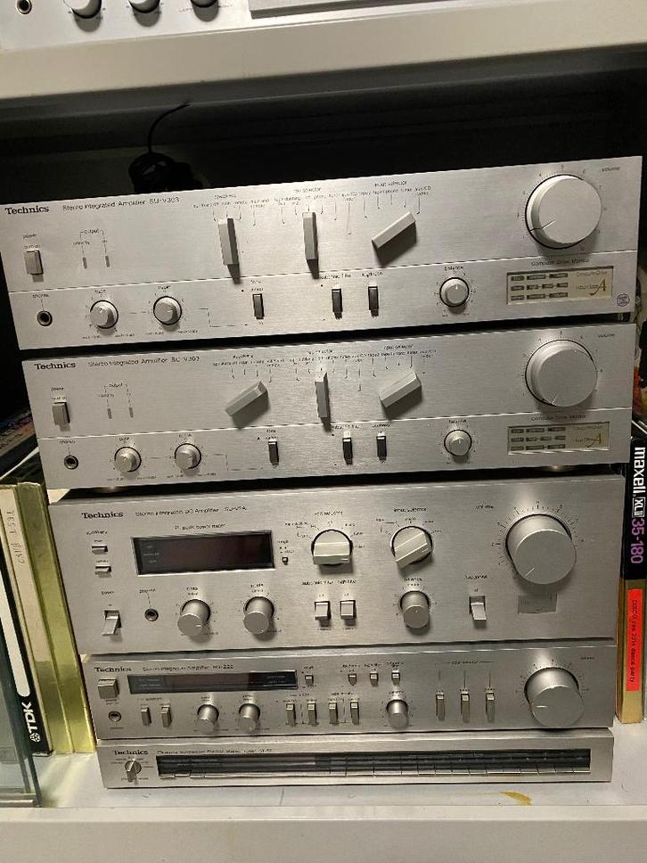 Technics versterkers, Audio, Tv en Foto, Versterkers en Ontvangers, Zo goed als nieuw, Stereo, Overige merken, Ophalen of Verzenden