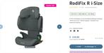 Maxi cosi rodifix R I-size (NIEUW!), Autogordel of Isofix, 15 t/m 36 kg, Verstelbare rugleuning, Nieuw