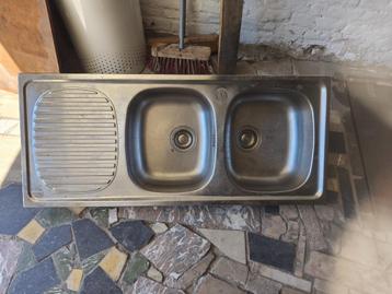Double Evier Inox  beschikbaar voor biedingen