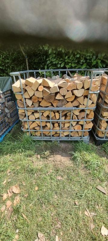 Droog brandhout Eik Beuk, Tuin en Terras, Brandhout, Ophalen