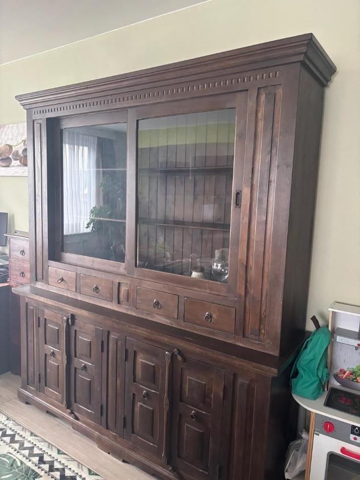 Buffet, Huis en Inrichting, Kasten | Buffetkasten, Gebruikt, 200 cm of meer, 150 tot 200 cm, 25 tot 50 cm, Met lade(s), Met klep(pen)