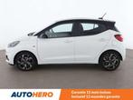 Hyundai i10 1.0 TGDI N Line (bj 2024), Auto's, Voorwielaandrijving, Stof, Gebruikt, Wit