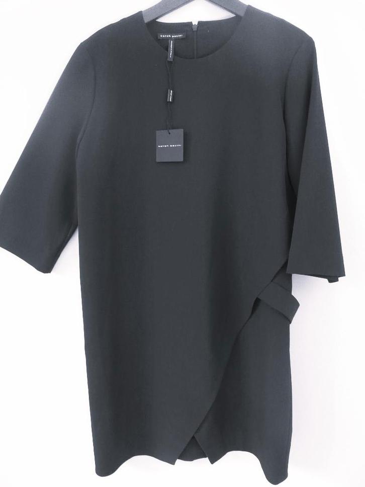 Sarah Pacini jurk nieuw Maat 4 3/4 mouwen zonder wol, Kleding | Dames, Jurken, Nieuw, Maat 46/48 (XL) of groter, Zwart, Knielengte
