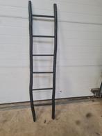 Oude houten ladder, trap  decoratief, Doe-het-zelf en Bouw, Ophalen, Gebruikt, Ladder