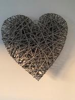 Groot hart in rotan, Huis en Inrichting, Ophalen, Zo goed als nieuw