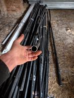 Ronde gebrit buizen van PE, zwart 6m, Enlèvement, Neuf