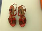 Oranje zomerschoenen, Ophalen, Oranje, Sandalen of Muiltjes, Zo goed als nieuw