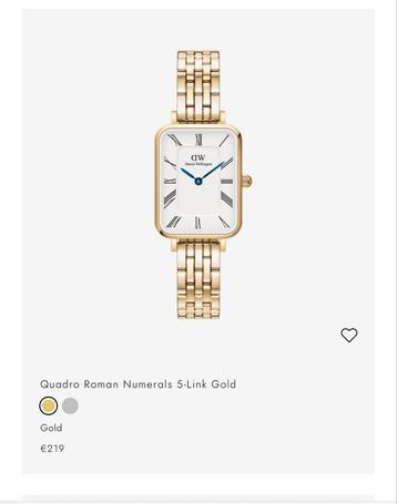 Daniel Wellington dameshorloge beschikbaar voor biedingen