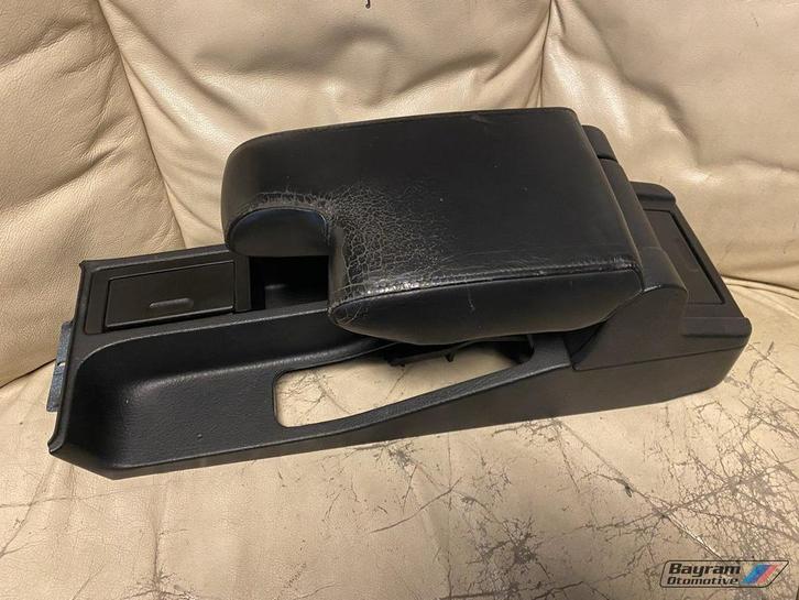Bmw E36 cabrio zwart lederen armsteun set 3-serie console M3, Auto-onderdelen, Interieur en Bekleding, BMW, Gebruikt, Ophalen of Verzenden