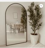 Spiegel ovaal 180x100 zwart, Huis en Inrichting, Woonaccessoires | Spiegels, Ophalen, Ovaal