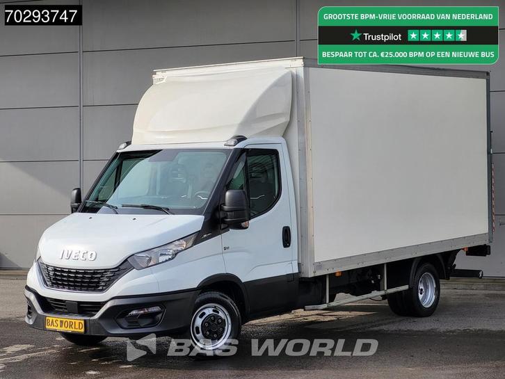 Iveco Daily 35C16 Laadklep Dubbellucht Bakwagen 160PK Airco, Auto's, Bestelwagens en Lichte vracht, Bedrijf, Te koop, Airconditioning
