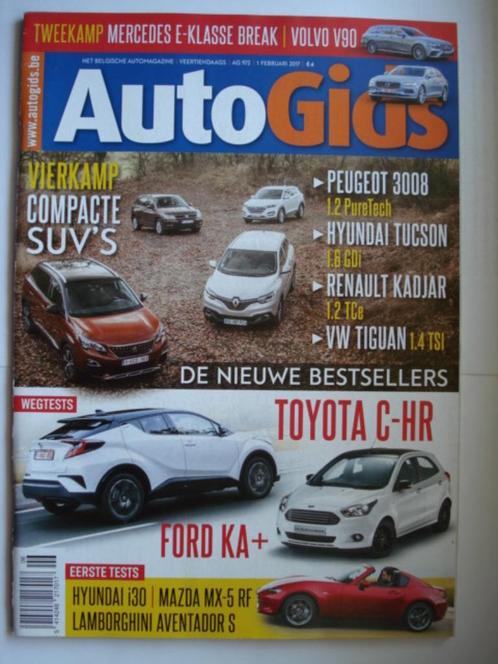 AutoGids 972 Toyota C-HR Lamborghini Aventador Mazda MX-5 RF, Livres, Autos | Brochures & Magazines, Utilisé, Général, Envoi