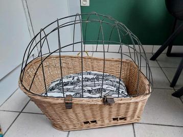 grote fietsmand hond achteraan bagagedrager beschikbaar voor biedingen