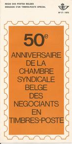 FDC 17/1973 BELGIË 13-10-73 50 jaar B.S.K.P.H. 10 Fr (FR), Postzegels en Munten, Met stempel, Ophalen of Verzenden, Gestempeld