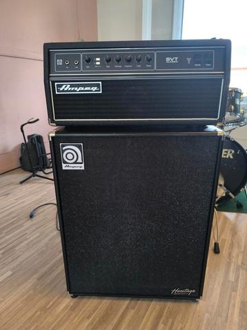 Ampeg SVT classic + Ampeg Héritage SVT 410 HLF beschikbaar voor biedingen