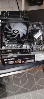 Gigabyte A520M S2H + Ryzen 5 2400g, Ophalen of Verzenden, Gebruikt
