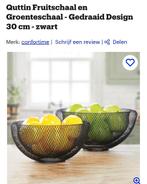 Fruitschaal -> 5€, Huis en Inrichting, Ophalen, Zo goed als nieuw, Rond, Mand