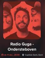 2 tickets Guga Baul Capitole Gent 11 december, Décembre