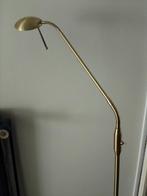 Lampe liseuse sur pied en laiton, Maison & Meubles, Comme neuf, 150 à 200 cm, Enlèvement, Métal