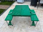 Picknicktafel voor kinderen, Tuin en Terras, Picknicktafels, Ophalen, Gebruikt, Vierkant, Staal