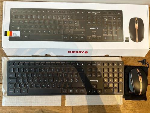 Ensemble sans fil Cherry DM 9000 SLIM (NOUVEAU), Informatique & Logiciels, Claviers, Neuf, Azerty, Sans fil, Ensemble clavier et souris