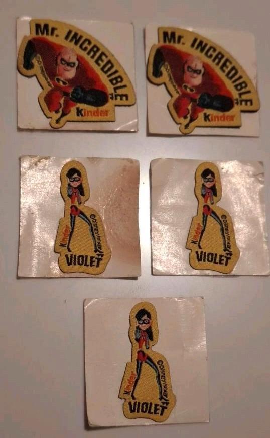 Mr. Incredible & Violet Opstrijk Patroon. Kinder Disney, Verzamelen, Overige Verzamelen, Zo goed als nieuw, Verzenden