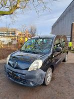 Renault Kangoo 1.6 Benzine - Gekeurd v verkoop met carpass, Auto's, Voorwielaandrijving, 4 cilinders, 1600 cc, Zwart