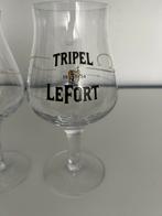 Triple Le Fort - 3 bierglazen, Verzamelen, Ophalen of Verzenden, Gebruikt, Bierglas