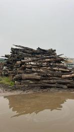 Brandhout, Enlèvement, Troncs d'arbres