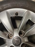 alu velgen met band, Autos : Pièces & Accessoires, Pneus & Jantes, Enlèvement, Pneus hiver, Jante(s)