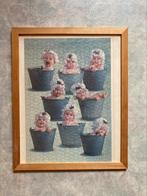 Cadre avec puzzle Anne Geddes, Maison & Meubles, Enlèvement, Utilisé, Bois