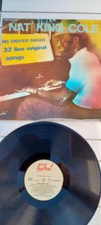 Dubbel LP Nat King Cole, Cd's en Dvd's, Gebruikt, Ophalen of Verzenden