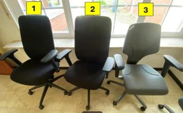 Diverse hoogwaardige ergonomische bureaustoelen