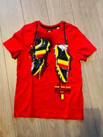 T-shirt voetbal rode duivels 146/152, Kinderen en Baby's, Jongen of Meisje, Ophalen of Verzenden, Zo goed als nieuw, Shirt of Longsleeve