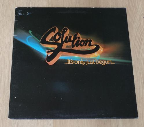 LP  Solution  ‎– ...It's Only Just Begun..., Cd's en Dvd's, Vinyl | Jazz en Blues, Gebruikt, Jazz, 12 inch, Ophalen of Verzenden