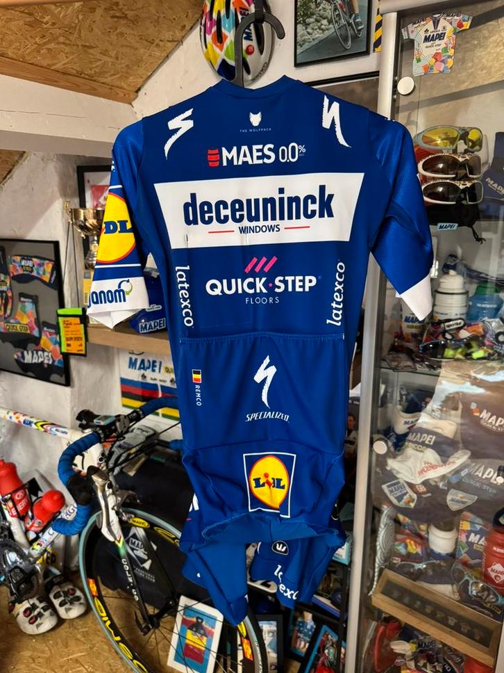 2019 Deceuninck Quickstep - Remco Evenepoel, Fietsen en Brommers, Fietsaccessoires | Fietskleding, Ophalen of Verzenden